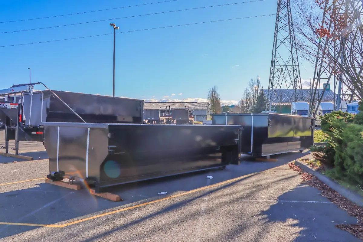 Professional dumpster rental and junk removal service in Calverton